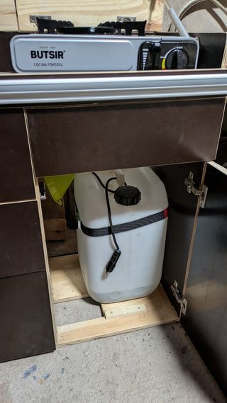 Cocina camper furgoneta - mueble