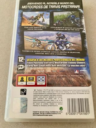 MX Mototrax PSP - Activision caja vacia, sin juego