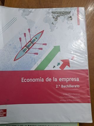 Economía de la empresa 2.º Bachillerato