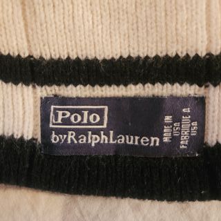 Cappello Polo Ralph Lauren bianco e nero