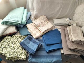 Set,Lenzuola matrimoniali e singoli - cotone