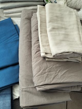 Set,Lenzuola matrimoniali e singoli - cotone