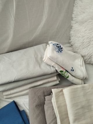 Set,Lenzuola matrimoniali e singoli - cotone