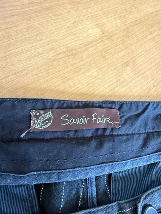 Pantaloni Savoir Faire a righe