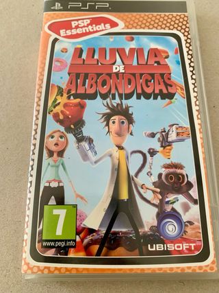 PSP Lluvia de Albóndigas (Ubisoft) caja sin juego