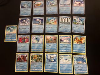 Cartas Pokémon - Water