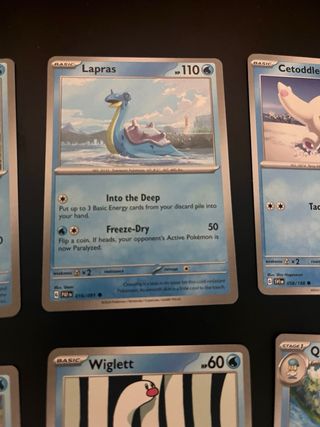 Cartas Pokémon - Water