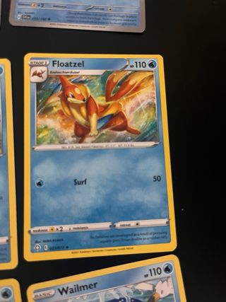Cartas Pokémon - Water
