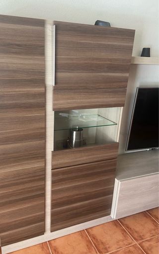Mueble TV salón - madera