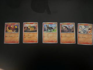 Cartas Pokémon - Fire