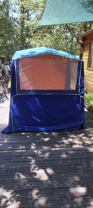 Tienda cocina camping