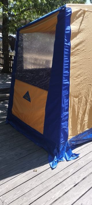 Tienda cocina camping