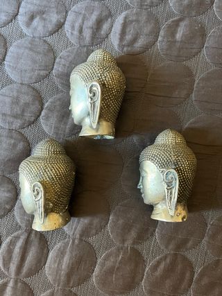 Set da tre elementi decorativi Buddha