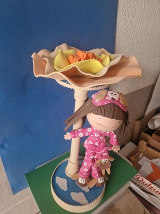 Lampara Fofucha Niña Pajamas