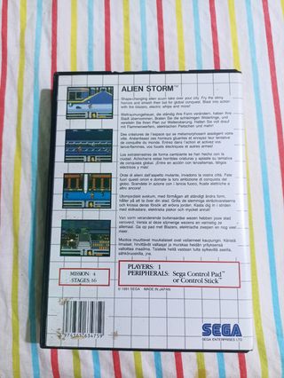 Alien Storm - Sega Master System