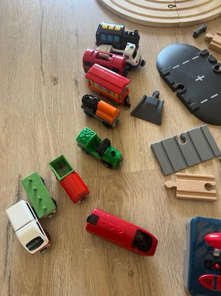 Pista tren madera Playtive