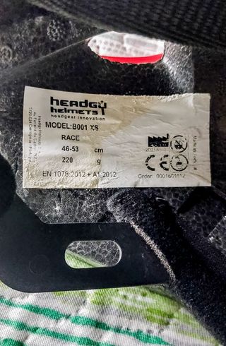 Casco bici niño talla SX