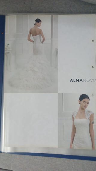 Vestido novia Alma Novias 9B159