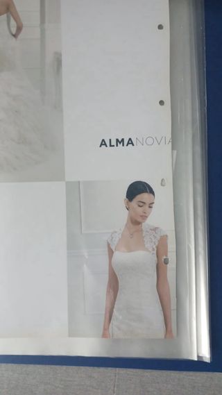 Vestido novia Alma Novias 9B159