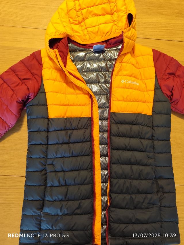 Chaqueta Columbia niña L, naranja-rojo