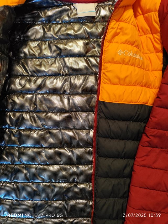 Chaqueta Columbia niña L, naranja-rojo