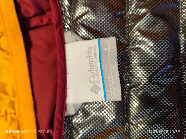 Chaqueta Columbia niña L, naranja-rojo