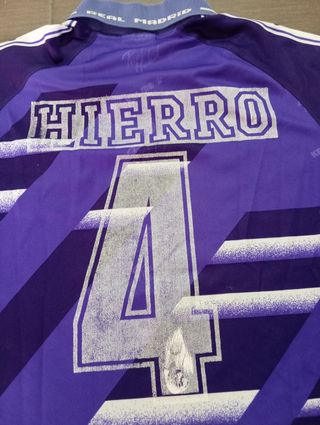 Camiseta Real Madrid Vintage Hierro 4
