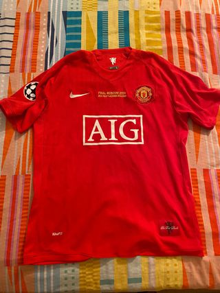 Camiseta Manchester United 2008 - Talla L