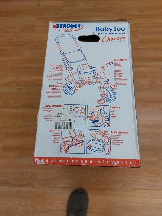 Triciclo BabyToo Charly - Metal