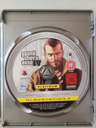 Grand Theft Auto IV - PS3 Platinum