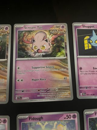 Cartas Pokémon - Psychic
