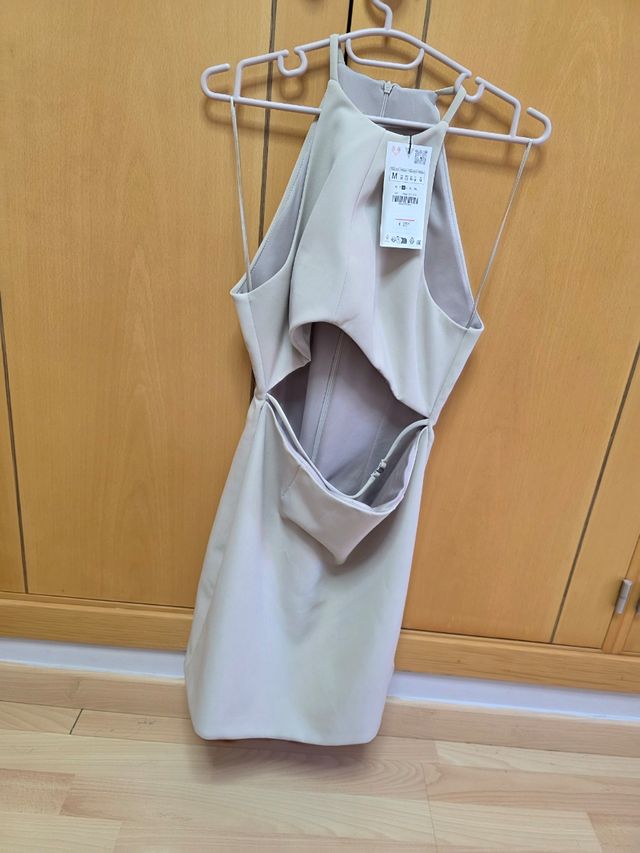 Vestido Zara crop top nuevo