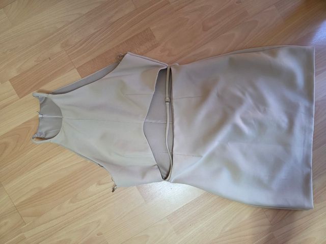 Vestido Zara crop top nuevo