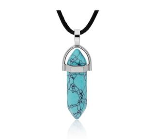 Collar con Turquesa - Plata