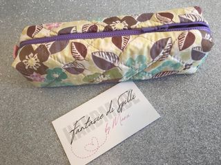 Mini astuccio fiorito Fantasie di Spilli