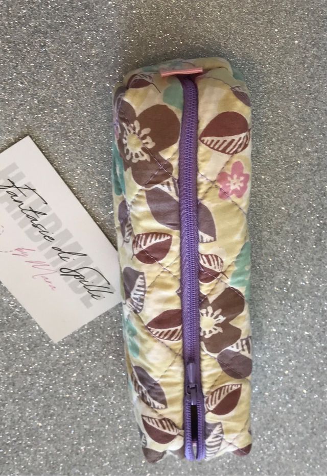 Mini astuccio fiorito Fantasie di Spilli