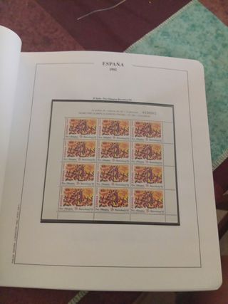 Sellos España 1992: Juegos Olímpicos & Colón