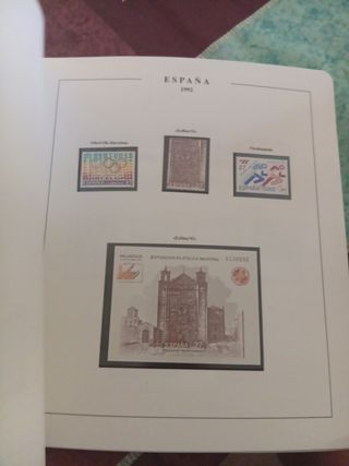 Sellos España 1992: Juegos Olímpicos & Colón