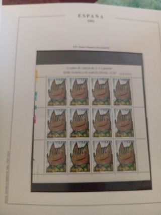 Sellos España 1992: Juegos Olímpicos & Colón