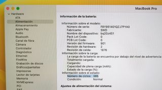 PORTÁTIL MACBOOK PRO 13 A1989 i7/16GB/512GB #26
