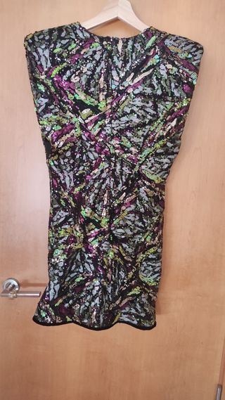 Vestido lentejuelas ZARA Nochevieja