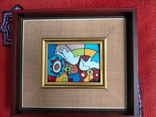 PEQUEÑO CUADRO PALOMAS 