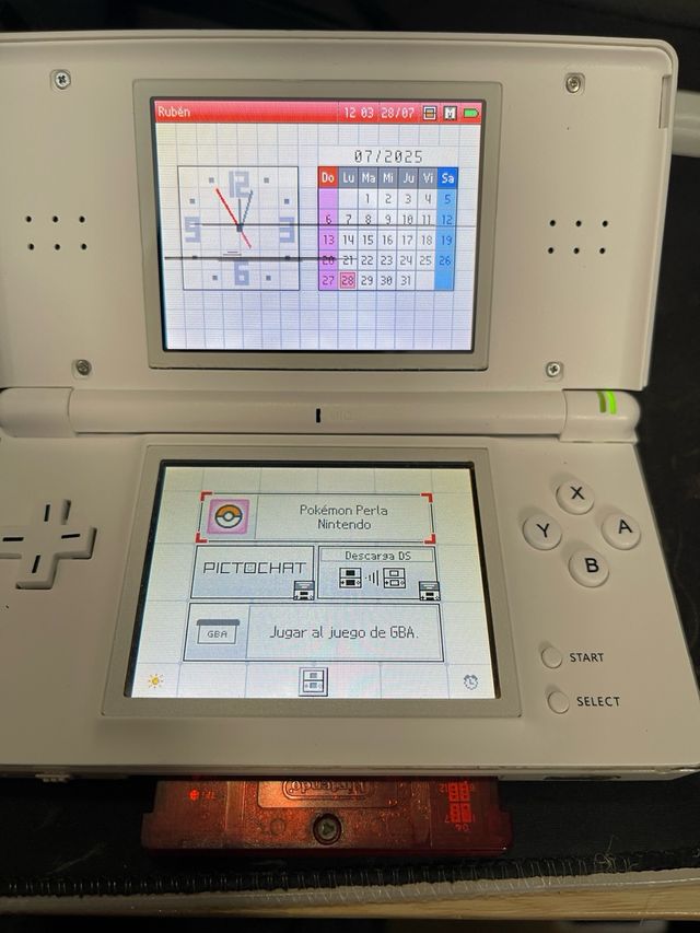 Nintendo DS Lite blanca