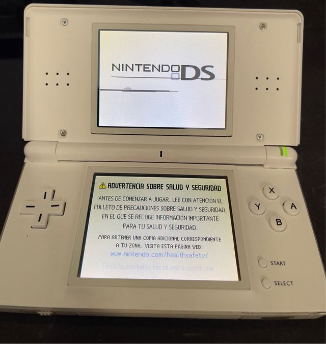 Nintendo DS Lite blanca