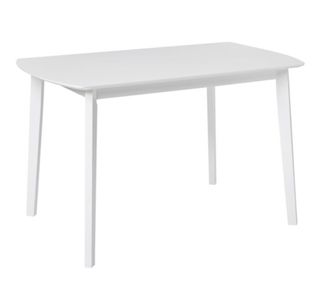 Mesa blanca de cocina