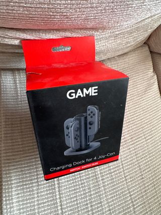 Estación Carga 4 JoyCon Nintendo charging dock 