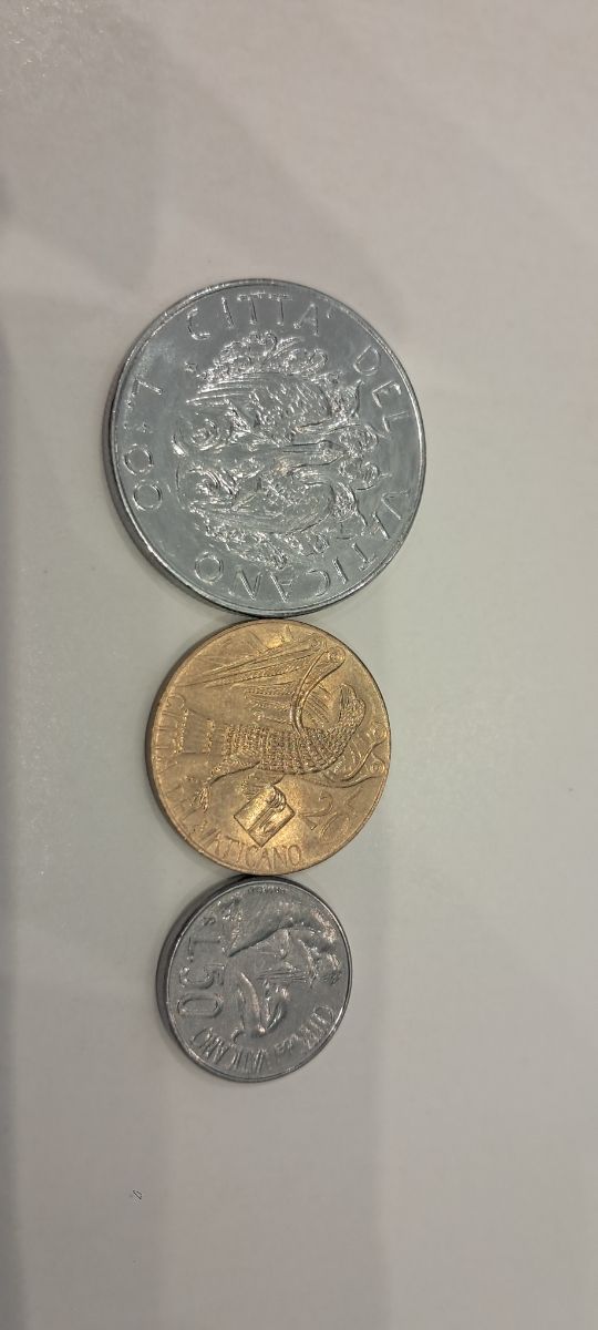 3 Monedas Juan Pablo II