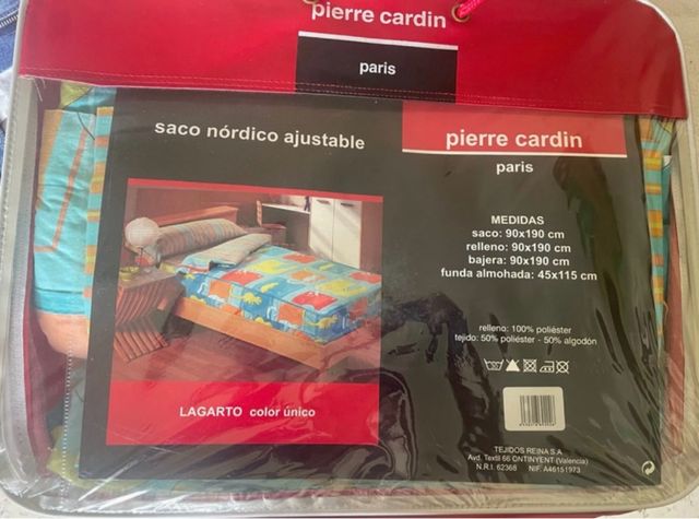 Funda nórdica Pierre Cardin, 2 unidades.