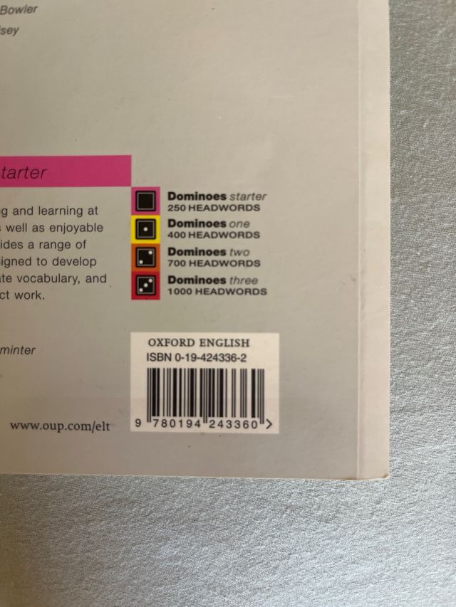 Dominoes: Starter Level: 250 Headwords Around t...