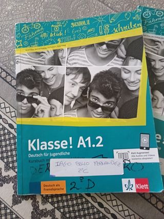 Libro y cuadernillo alemán 2eso